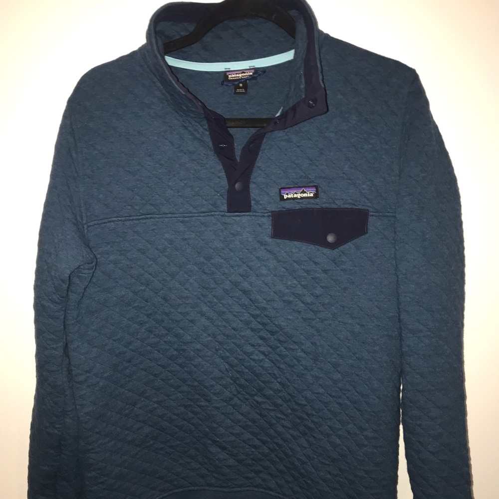 Patagonia quilted snap-t pullover